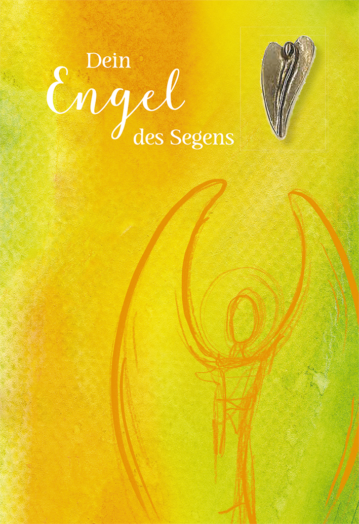 Engelkarte - Segensengel & Bronze
