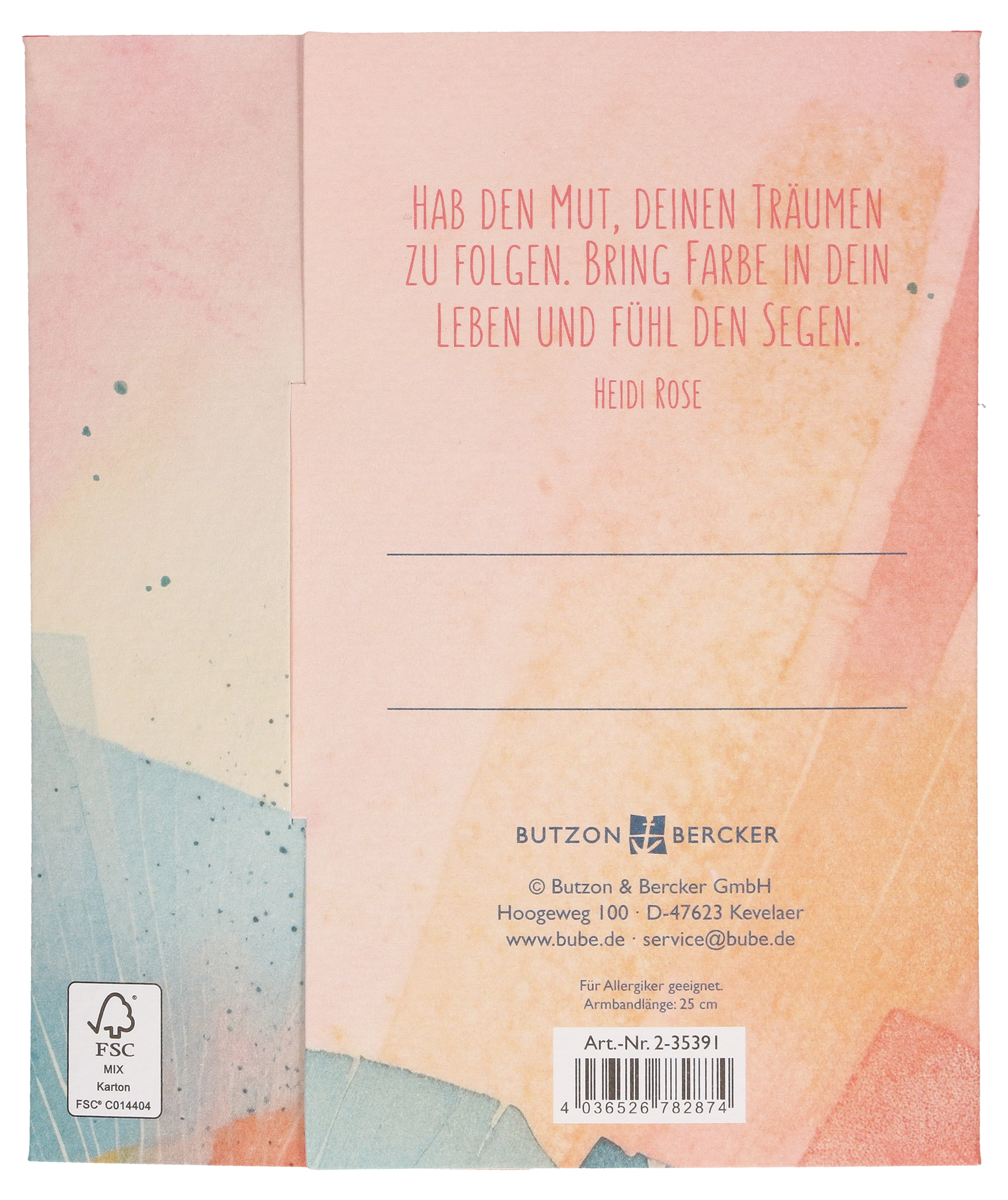 Armband - Glaub an dich & Engel