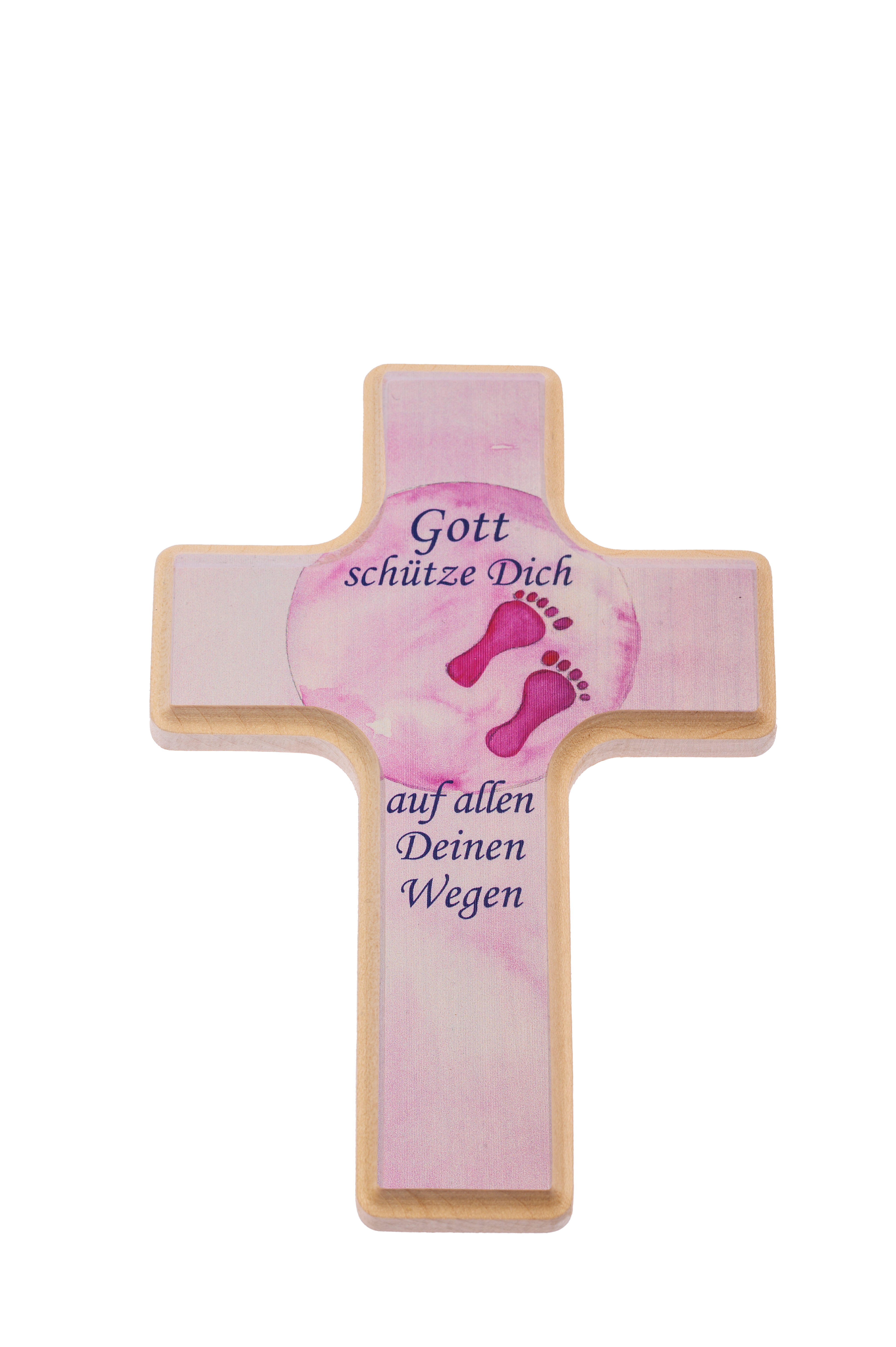 Kinderkreuz - Kleine Füße & Rosa Kinderkreuz - Kleine Füße & Rosa