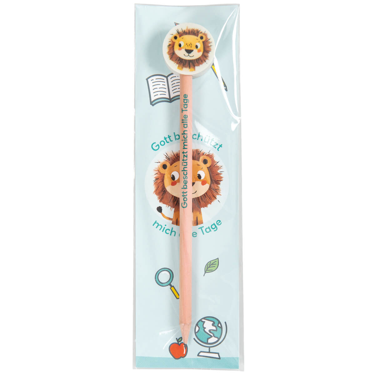 Bleistift-Lesezeichen-Set - Löwe Bleistift-Lesezeichen-Set - Löwe