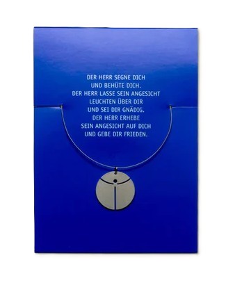 Segenskreuz mit Edelstahlkette