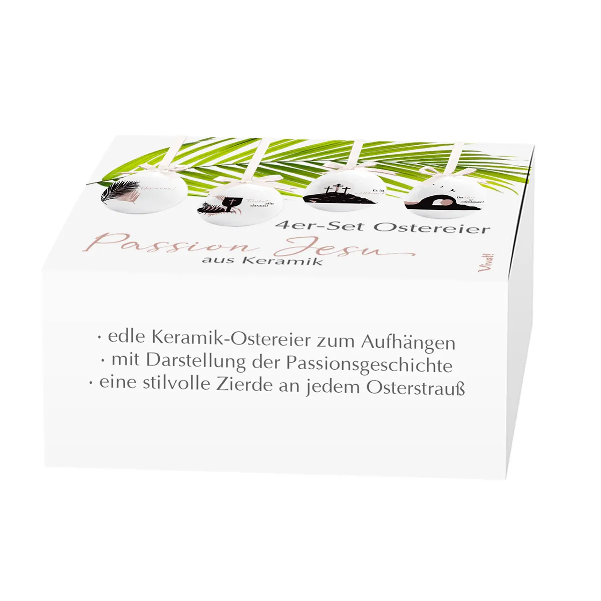 Deko zu Ostern – Ostereier mit Passionsgeschichte