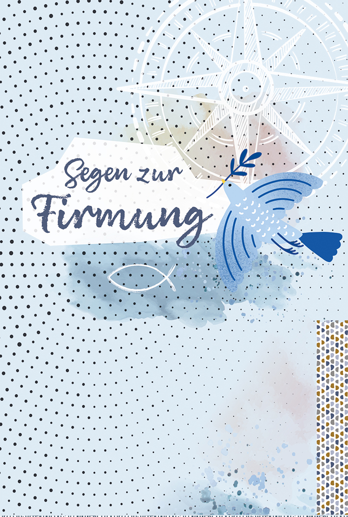 Karte zur Firmung - Segen & Geldgeschenk