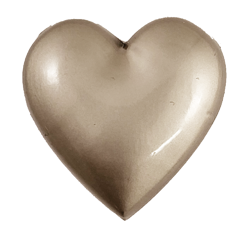 Mini-Handschmeichler – Herz & Metall