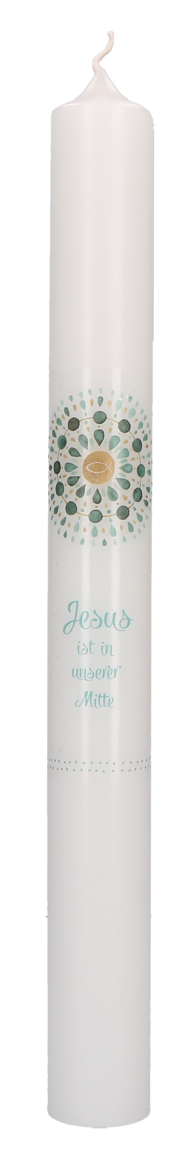 Kommunionkerze - Jesus ist in unserer Mitte Kommunionkerze - Jesus ist in unserer Mitte