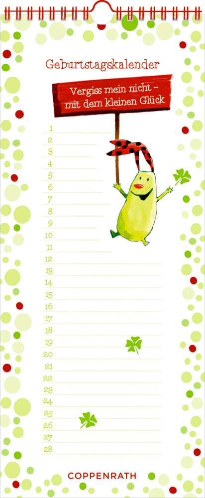 Kalender - Vergiss mein nicht Kalender - Vergiss mein nicht
